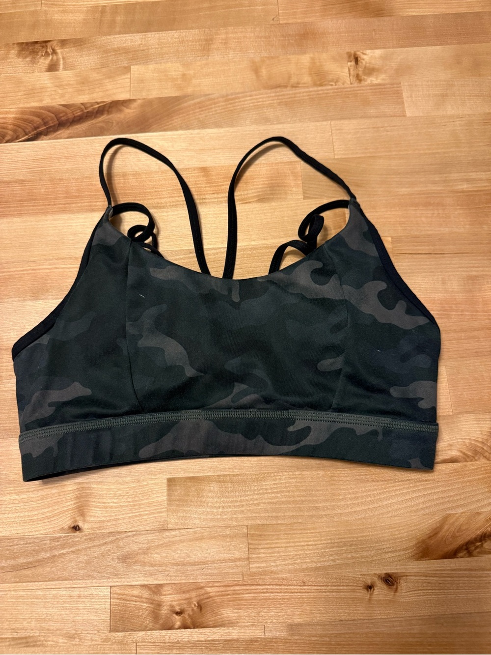 Born Primitive Camo Sports Bralette - Black